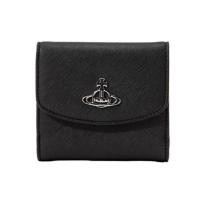 ราคา NEW !!!Vivienne Westwood Saffiano Biogreen Small Wallet Black (27174676529)