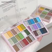 ราคา SR Beauty พาเลทอายแชโดว์ 18 สี Gliter For Eyes Shadow Palette Long Lasting Korean Eye MakeUp Eyeshadow Palette เครื่องสําอางอายแชโดว์ (50503781802)