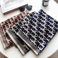 ราคา ผ้าพันคอ Diorผ้าฝ้ายแคชเมียร์ ผ้าหนา นุ่ม (21162709380)