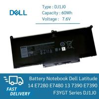 ราคา แบตเตอรี่โน๊ตบุ๊ค Battery Notebook Dell Latitude 14 E7280 E7480 13 7390 E7390 F3YGT DJ1J0 เกรด Original ประกัน1 ปี (29723869431)