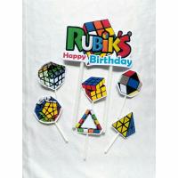 ราคา ท็อปเปอร์เค้กวันเกิดชุดเดียวพร้อมธีม รูบิค รูริกส์ รูบิค (25847100111)
