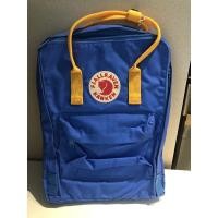 ราคา ของแท้ ของใหม่ กระเป๋า Kanken Fjallraven สีน้ำเงินสายเหลือง (4650934083)