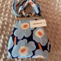 ราคา Marimekko roosa crossbody สีฟ้า (3720711747)