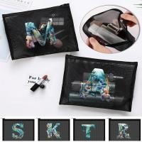 ราคา กระเป๋าเครื่องสำอางค์ผู้หญิง กระเป๋าเครื่องสำอางค์ตาข่าย ทางเก็บของ กระเป๋าใส่เครื่องสำอางค์ ชุดการพิมพ์ กระเป๋าพกพา (27057219848)