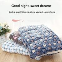 ราคา 1 ชิ้น ผ้าสักหลาด นุ่ม หนา สัตว์เลี้ยง แผ่นขนแกะนุ่ม ผ้าห่มสัตว์เลี้ยง สําหรับลูกสุนัข สุนัข แมว เบาะโซฟา บ้าน พรมปูพื้น ให้ความอบอุ่น นอนหลับ (21381032297)