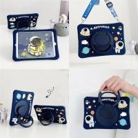 ราคา [ Astronaut Motif ] CASE MOTIF 3D 360 Rotation Stand Cover SAMSUNG TAB A11 8.7inc (53750705066)