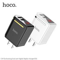 ราคา หัวชาร์จ HOCO C39 2.4A Max 12W มีUSB 2 port พร้อมหน้าจอ LED (voltage/current) บอกความเร็วขณะชาร์จ (2386368387)