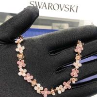 ราคา ♞สินค้าพร้อมส่งในไทยของแท้100% Swarovski กำไลดอกไม้ของแท้ Swarovski Swarovskiสร้อยคอ ผู้หญิง เ (25027857103)
