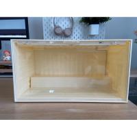 ราคา มือสอง กล่องโชว์โมเดล ซ้อนทับได้ ประตูแม่เหล็ก ขนาด 35.1*17*19cm พร้อมไฟ LED (27108002021)