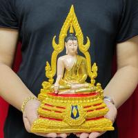 ราคา พระพุทธชินราชจีวรปิดทองขนาดหน้าตัก 5 นิ้วสูง 30 ซมผ่านพิธีพุทธาภิเษกแล้ว (8381390375)