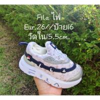 ราคา Fila ไฟรองเท้าเด็กแบรนด์แท้มือสอง (26672622227)