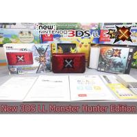 ราคา [งานกล่อง] Nintendo new 3DS LL Monster Hunter X Edition เล่นแท้ (25470667278)