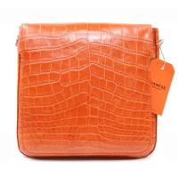 ราคา กระเป๋าสะพายผู้ชาย หนังจระเข้แท้ 100% ยี่ห้อ Tasin หนังท้อง สีน้ำตาลแทน หนังนิ่ม เงางาม พร้อมสายสะพาย สินค้าใหม่ (55602683192)