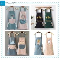 ราคา พร้อมส่ง ผ้ากันเปื้อนกันน้ำมัน ผ้าหนา ผ้าฝ้าย สไตล์เกาหลี แฟชั่น (16123124558)