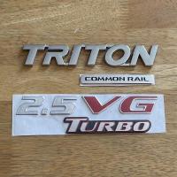 ราคา โลโก้ TRITON COMMON RAIL 2.5 VG TURBO ตัวหนังสือฝาท้าย (จำนวน 3 ชิ้น) (22216885300)