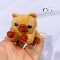 ราคา พวงกุญแจ ตุ๊กตา แมว มือสอง แมววิเชียรมาศ แมวหน้าไหม้ tiny cat แมวส้ม (42311490198)