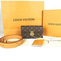 ราคา Like new เก็บตู้ LV M68550 DC19 S LOCK BELT POUCH GM (3842206255)