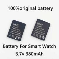 ราคา LQ-S1 แบตเตอรี่ลิเธียมแบบชาร์จได้ 3.7V 380mAh GTF ทนทาน สำหรับนาฬิกาอัจฉริยะ QW09 DZ09 W8 (50651212190)