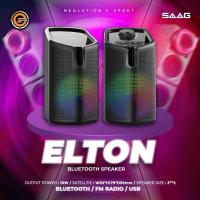 ราคา SAAG Bluetooth Speaker Elton (EM-202F) ลำโพงบลูทูธ ลำโพงคอมพิวเตอร์ ลำโพงตั้งโต๊ะ Bluetooth/FM (25662512908)