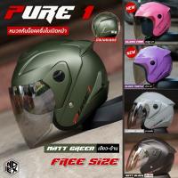 ราคา หมวกกันน็อคครึ่งใบ INDEX PURE (44365069969)