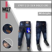 ราคา กางเกงยีนส์ขายาวMQ7เด็ก4-12ขวบ ผ้านิ่มยืดใส่สบาย พร้อมส่ง (16516270827)