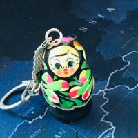 ราคา มือสอง • พวงกุญแจตุ๊กตารัสเซีย Matryoshka แท้จากรัสเซีย (23953769419)