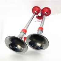 ราคา แตรด่วน ไฟฟ้าปากเหล็ก 2 ปากยาว แตรลม สำหรับ รถบัส รถสิบล้อ เรือ รถบรรทุก ใช้ได้ทั้ง 12V และ 24V (18632308217)