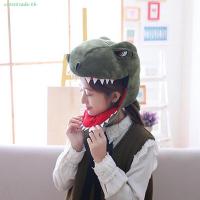 ราคา CROSSTRADE หมวกไดโนเสาร์, PP ผ้าฝ้ายตุ๊กตาสีเขียวหมวกไดโนเสาร์, Creative Shark Warm Plush Plush หมวก Shark Headdress (29788257121)