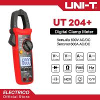ราคา UNI-T 204+ คลิปแอมป์ แคล้มป์มิเตอร์ ดิจิตอล AC/DC 600A 600V รุ่น 204 204+ UT204 Clamp Meter (29710494036)