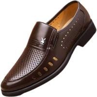 ราคา หนังวัวแท้ข้อเสนอพิเศษ Clearance Treatment รองเท้าหนังรองเท้าผู้ชายฤดูร้อน Breathable รองเท้าแตะผู้ชาย Soft Sole Hollow (57951433756)