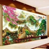 ราคา สติกเกอร์เพชรภาพวาดเพชรจุดเพชรกําแพงที่ดีภาพวาดเพชรปักครอสติห้องนั่งเล่นเพชรรอบเพชรสไตล์ใหม่5ง ภาพโชคลาภ ไอคิววี (50903042931)