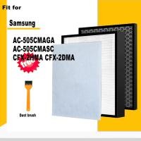 ราคา สําหรับ Samsung AC-505CMAGA AC-505CMASC เปลี่ยน HEPA เปิดใช้งานคาร์บอนกรองกําจัดกลิ่น CFX-2HMA CFX-2DMA (50200852371)