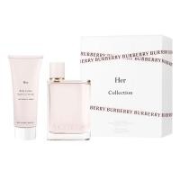 ราคา Set Burberry Her Collection Eau De Parfum 100 ml. + Lotion 75 ml. กล่องซีล (4232145476)
