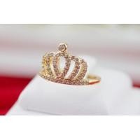 ราคา Diamond Ring แหวนเพชร CZ แท้ทรงมงกุฎน่ารักมากค่ะ (1148034699)