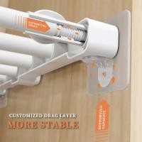 ราคา สติกเกอร์ไม้อัดตู้เสื้อผ้าแบบเจาะรูรองรับไม้อัดหลายชั้นโดยไม่ทิ้งร่องรอยตัวยึดตะขอกาวที่แข็งแกร่ง (44113502157)