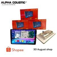 ราคา (สินค้าตัวใหม่รับประกัน2ปีเต็ม)จอ Android ALPHA COUSTIC,Q9 Ram4-64 HDMIใส่ซิมได้ (27568542869)