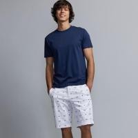 ราคา GIORDANO กางเกงขาสั้น ผู้ชาย Men's Slim Bermuda Shorts 01104213 (27224534861)
