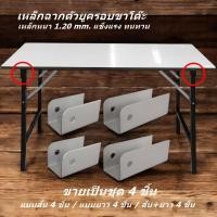 ราคา เหล็กฉากตัวยูครอบขาโต๊ะพับ เหล็กหนา 1.20 mm. เป็นขนาดมาตรฐานใช้งานทั่วไป รองรับน้ำหนักได้เป็นอย่างดี (42804804013)