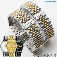 ราคา Oris ORIS ของแท้ จากโรงงาน สายนาฬิกาข้อมือสเตนเลส หัวเข็มขัดผีเสื้อ สําหรับผู้ชาย ผู้หญิง 0705 (28900465741)