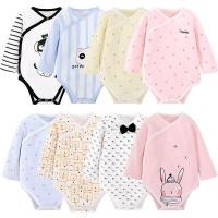 ราคา ชุดนอนเด็ก romper แบบสามเหลี่ยม สวมใส่ง่าย สำหรับฤดูใบไม้ผลิ ฤดูใบไม้ร่วง และฤดูร้อน (57952237986)