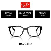 ราคา RAY-BAN VISTA - RX7248D 2000 55 BLACK แว่นสายตา (28512485114)