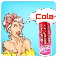 ราคา 12/24 ซอง POP COLA ป๊อปโคล่า เม็ดอมกลิ่นโคล่า โรสเซล่า ขนมหน้าโรงเรียน เด็ก ยุค90 โบราณ ย้อนวัย วันวาน เกร็ดน้ำตาล อร่อย (9472314765)