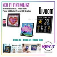 ราคา Divoom Pixoo 16 / Pixoo Max / Pixoo 64 Digital Frame LED Display [ปรับแต่งได้ Pixel Art/Room Decor/Control พร้อม App] (53552278205)
