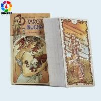 ราคา Mucha Tarot Cards Board Game Card Deck (22140577857)
