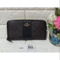 ราคา COACH เป๋าตังใบยาว ซิปรอบ สีกาแฟ (7502215433)