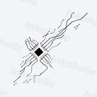 ราคา รอยสัก Inka The Chip - สติ๊กเกอร์รอยสักชั่วคราว 14cmx5cm สวยเท่ กันน้ํา ติดทนนาน (41208819518)