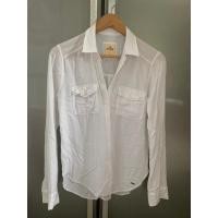 ราคา เสื้อเชิ้ตผู้หญิง HOLLISTER คอปกแขนยาว สีขาว มือ2 ญี่ปุ่น (23932229374)