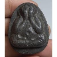 ราคา พระปิดตาหลังยันต์เนื้อหามวลสารเก่าไม่ทราบที่ (26568448118)