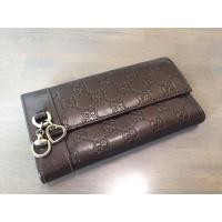 ราคา กระเป๋าตังค์ ทรงยาว Gucci มือสอง สภาพดี จุของได้เยอะ ขนาด 19 cm (11134533154)