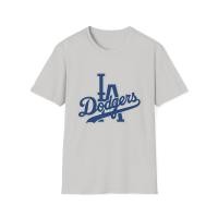 ราคา เสื้อยืดนิ่ม La Dodgers สำหรับผู้ชายและผู้หญิง เหมาะสำหรับแฟนคลับทีมเบสบอล (51302255880)